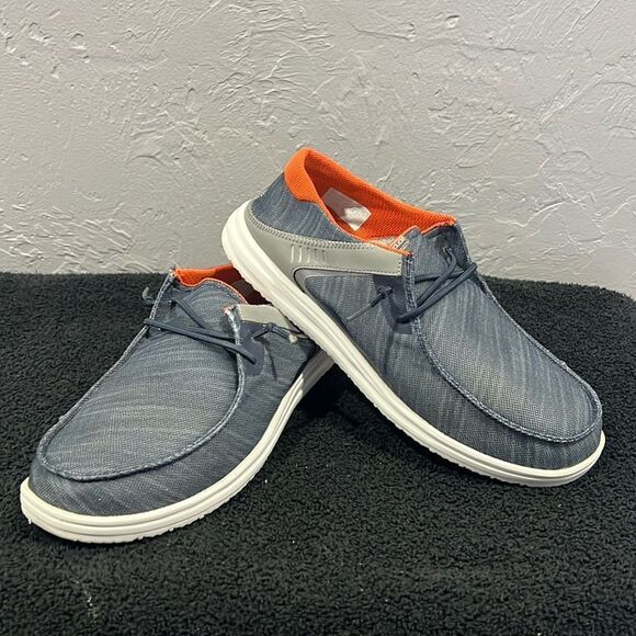 🔥🔥 Heydude Men's Hey Dude Wally Frontier Deep Sea Size 13 - PERFECT Condition - Picture 1 of 13